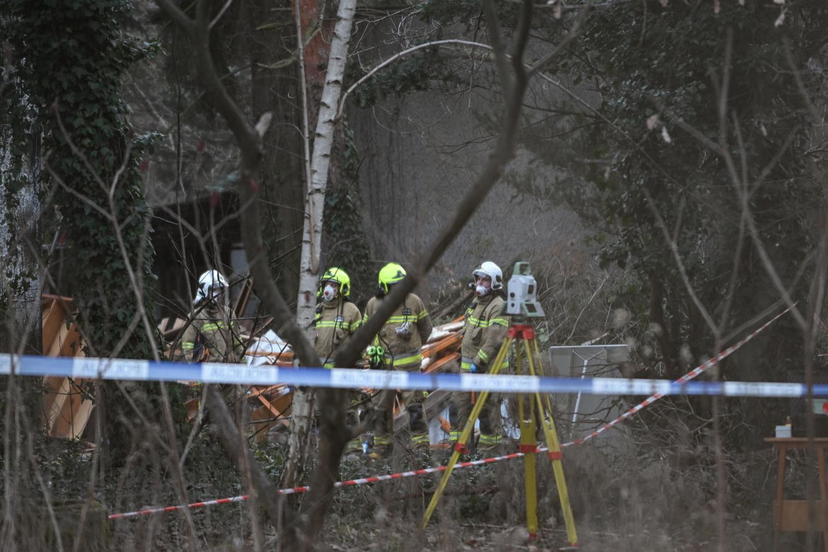 Runął strop budynku w Warszawie (23.01.2025)