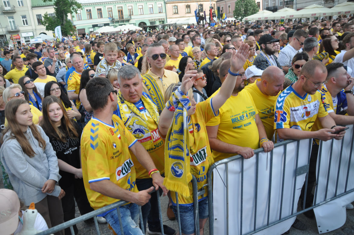 Finał Ligi Mistrzów: Barlinek Industria Kielce - SC Magdeburg w strefie kibica