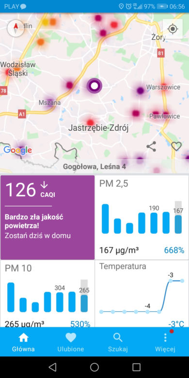 Fatalna jakość powietrza w woj. śląskim! Normy przekroczone o setki procent [ZDJĘCIA]