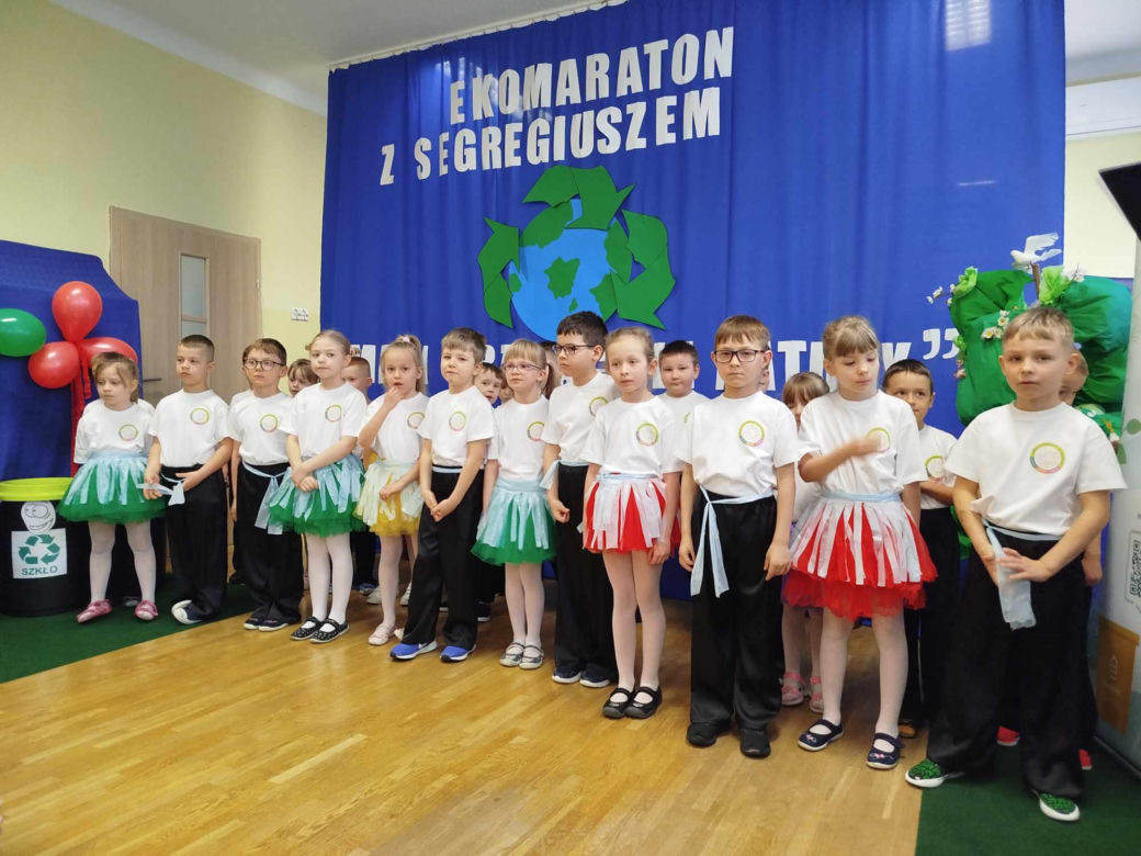Program jest częścią projektu „EKOmaraton Siedlce z Segregiuszem” promującego edukację ekologiczną wśród najmłodszych poprzez zabawę