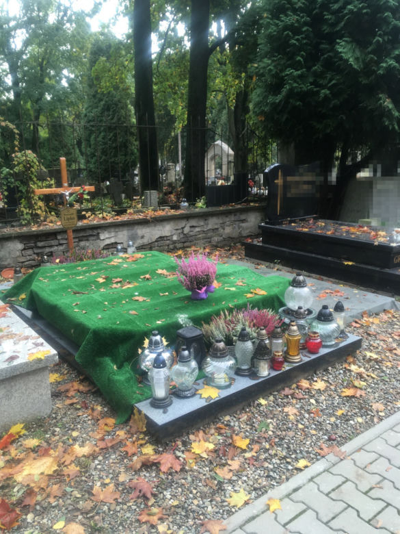 Grób Romualda Lipki