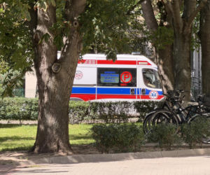 Senior spadł z 8. Piętra, nie przeżył upadku