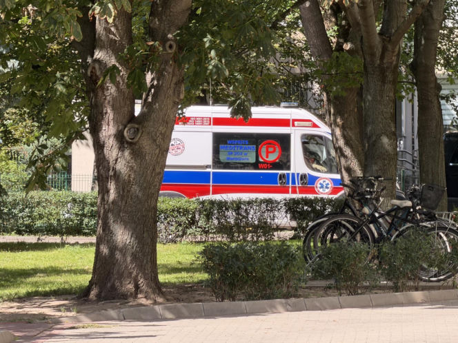 Senior spadł z 8. Piętra, nie przeżył upadku