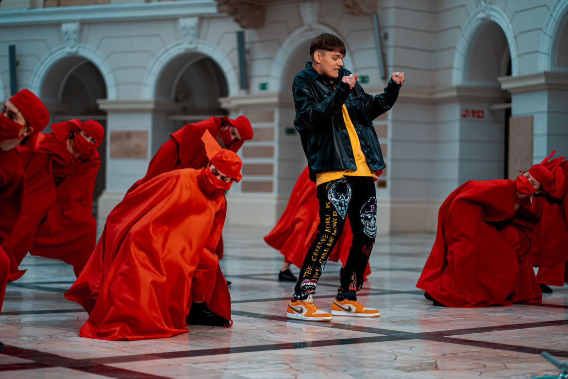 Ronnie Ferrari - zdjęcia z planu teledysku piosenki Szatan