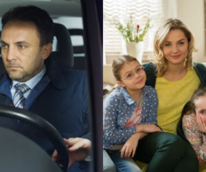 Na Wspólnej. Tosia (Julia Lewenfisz-Górka), Ula (Ania Niedźwiecka), Zuza (Małgorzata Socha), Kamil (Kazimierz Mazur), Kornacki (Łukasz Matecki)