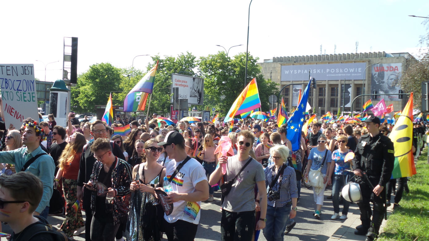 Wielki Marsz Równości przeszedł 18.05.2019 przez Kraków