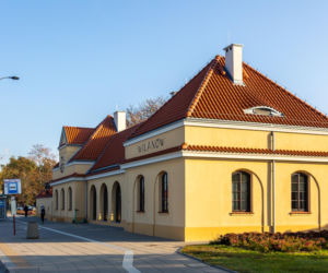 Dawny dworzec Kolei Wilanowskiej w Warszawie po remoncie