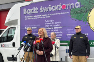 Strażacy ze świętokrzyskiego badają się w pracy