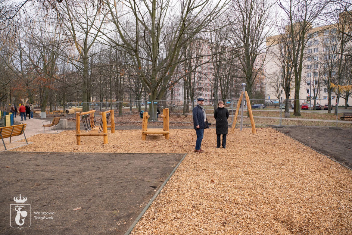 Kontrowersyjny plac zabaw na Bródnie