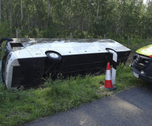 Wypadek autokaru z Polakami na Węgrzech