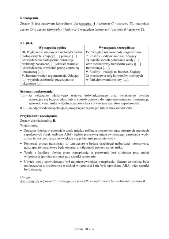 Matura 2019 z biologii [ARKUSZE CKE, ODPOWIEDZI]