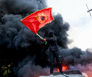 Protesty w Tiranie
