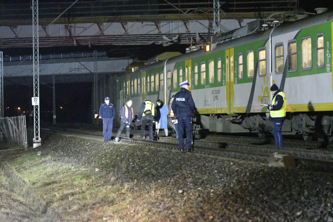Śmiertelny wypadek na torach
