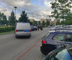 Wypadek na hulajnodze