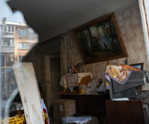 Kijów po rosyjskim ostrzale 3.02.2026