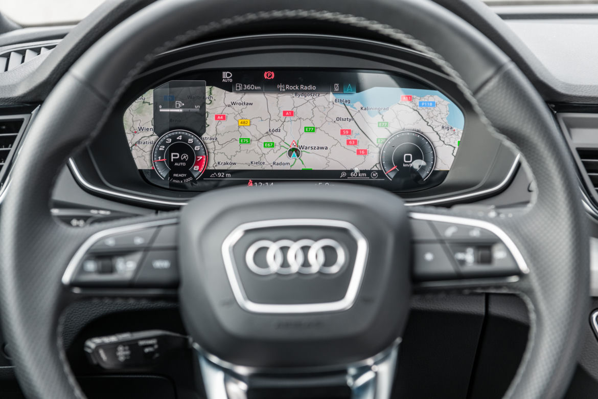 Audi Q5 druga generacja wnętrze po liftingu