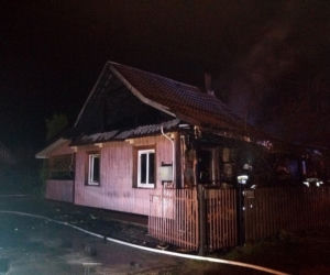 Dubiażyn (woj. podlaskie). Młodzi małżonkowie stracili w pożarze dom podczas pierwszej nocy