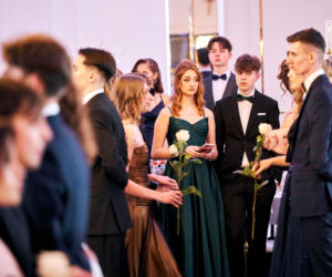 Studniówka siedleckiej Królówki 2026 - walc i polonez