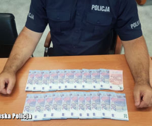 Zielona Góra: Akcja Policji na stacji paliw. Podróżujący BMW chcieli płacić fałszywkami