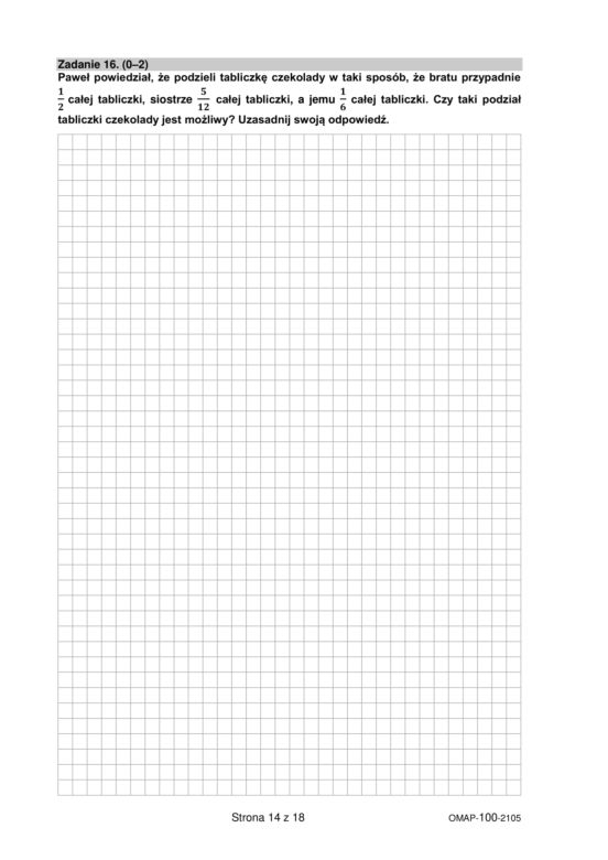  Egzamin ósmoklasisty 2021 matematyka. Arkusze CKE, pytania, odpowiedzi [26.05.2021]