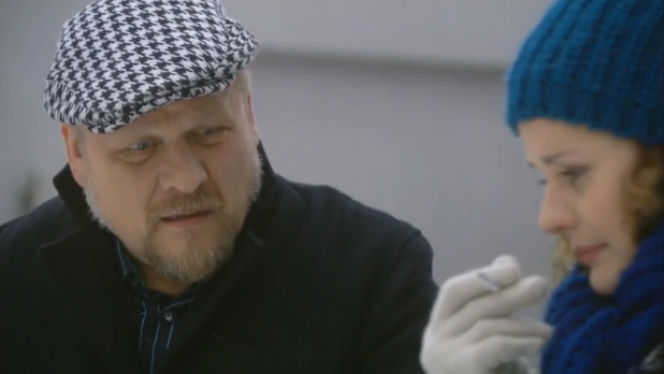 M jak miłość odcinek 1064 Olga (Marta Ścisłowicz) Janek (Jacek Lenartowicz)