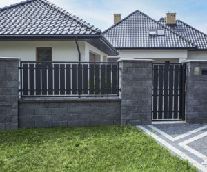 Nowoczesne płoty betonowe