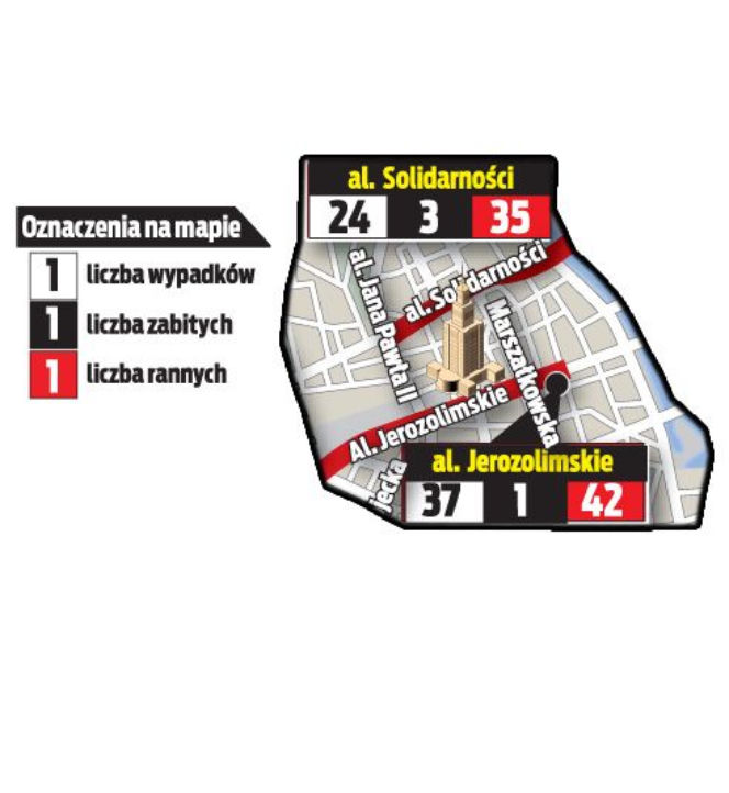 Centrum - mapka