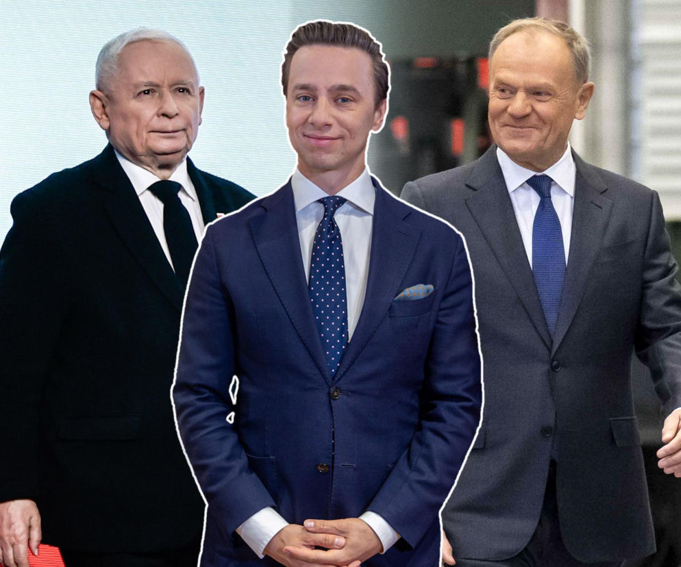 Jarosław Kaczyński, Krzysztof Bosak, Donald Tusk