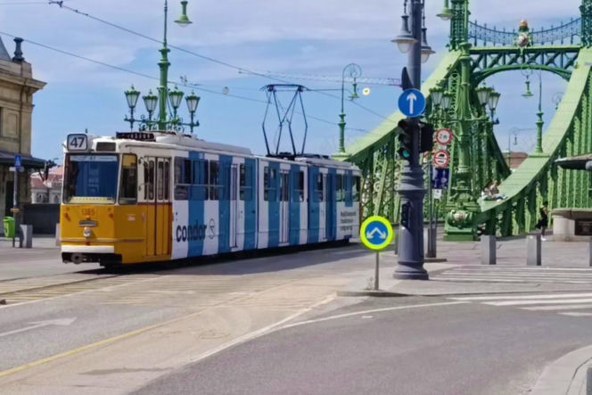 Budapeszt z okien tramwaju