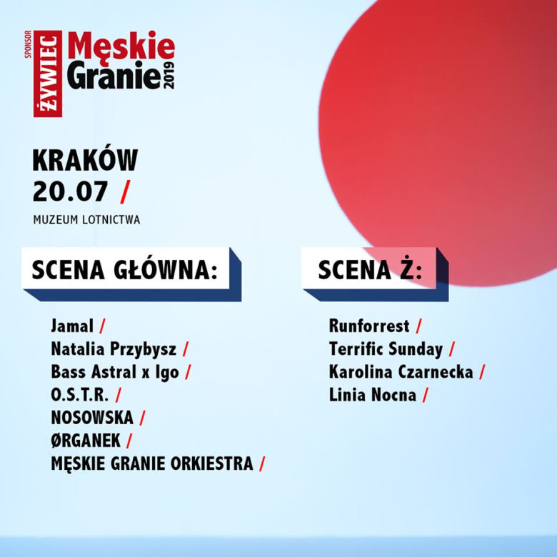 Męskie Granie 2019 - artyści ogłoszeni! Kto wystąpi w Warszawie, Żywcu, Wrocławiu, Krakowie? 