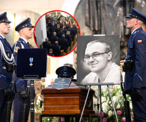 Młody policjant zginął w potwornym wypadku. Komendant pośmiertnie awansował Kacpra. Stał tam, gdzie inni nie chcą