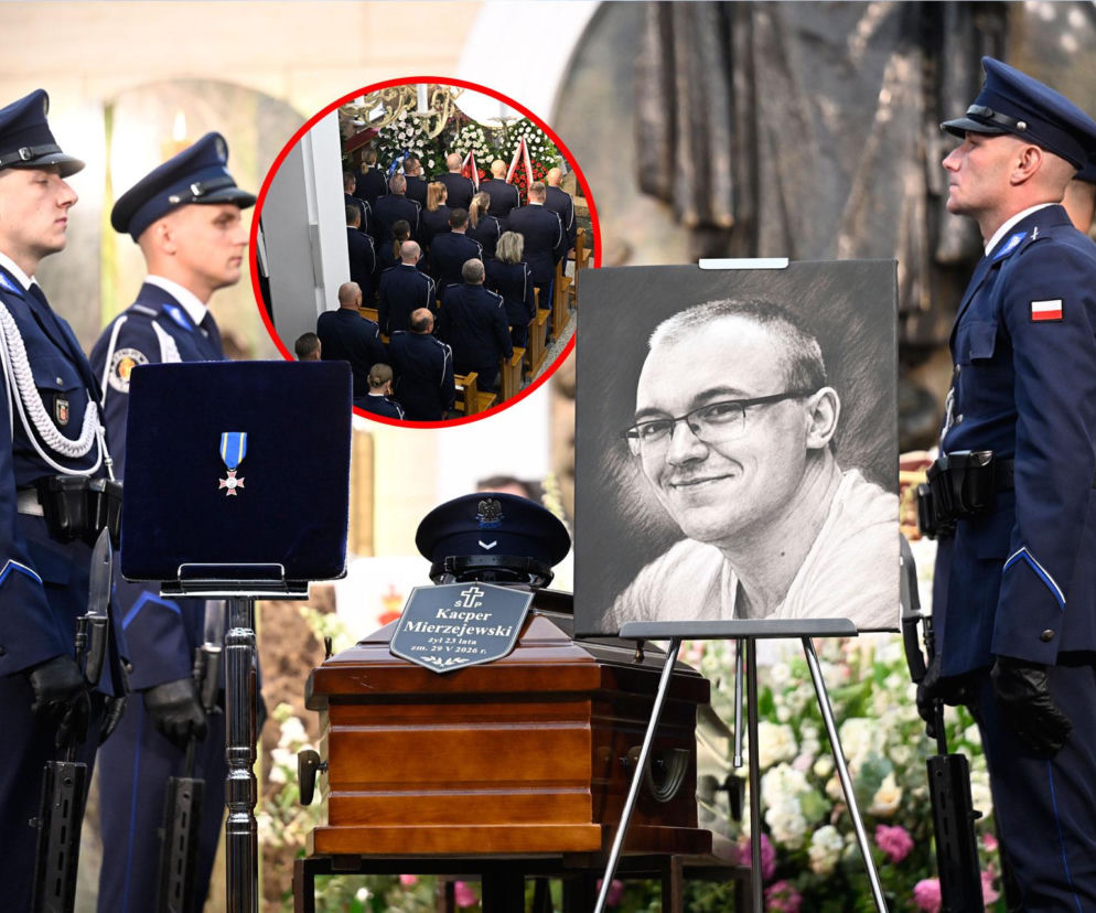 Pośmiertny awans dla Kacpra Mierzejewskiego. 23-letni policjant zginął w Piasecznie