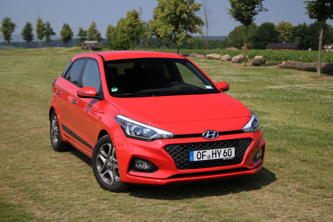 Hyundai i20 1.0 T-GDI 120 KM 6MT (lifting 2018) Tomato Red