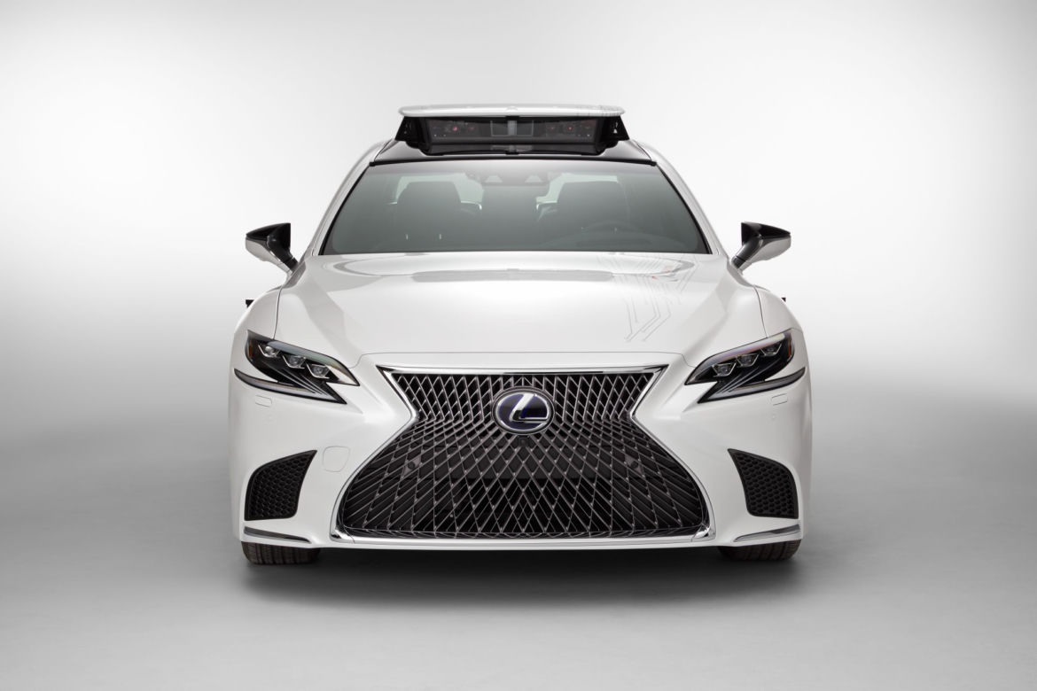 Lexus LS 500h do doskonalenia autonomicznej jazdy