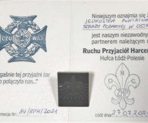 Harcerze podziękowali strażakom z Ostródy i Iławy za pomoc