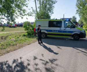 Wypadek na przejeździe kolejowym