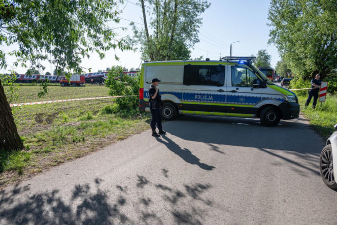 Wypadek na przejeździe kolejowym