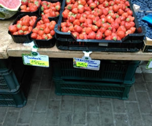 Ceny truskawek w Poznaniu