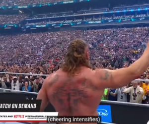Brock Lesnar we łzach pożegnał się z kibicami