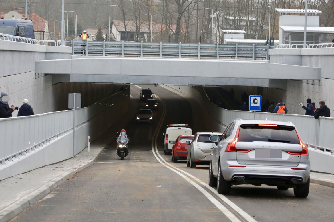 Tunel w Sulejówku otwarty