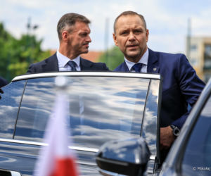 Nawrocki odwiedził swoje LO