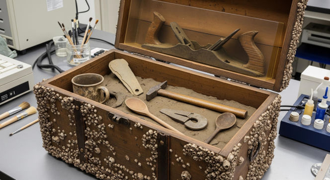 Skrzynia z dna Bałtyku otwarta. Co skrywał ten bezcenny ładunek?