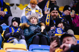 Arka Gdynia - GKS Katowice: Zdjęcia kibiców z meczu 22. kolejki PKO BP Ekstraklasy