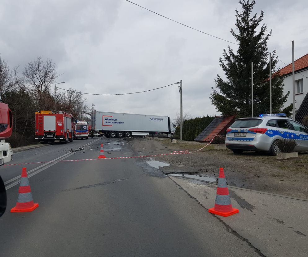 Wypadek w Chełmie Śląskim