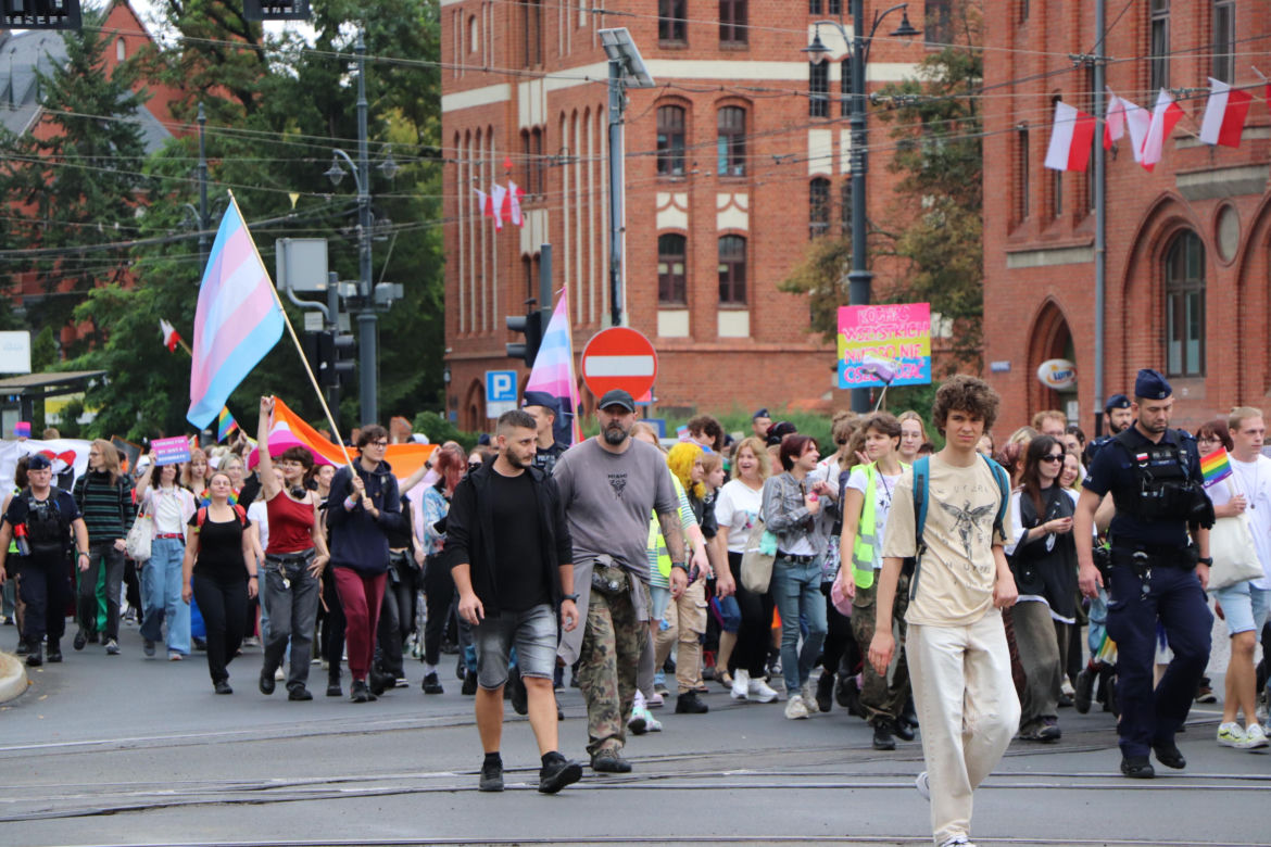 Marsz Równości w Toruniu i kontrmanifestacja