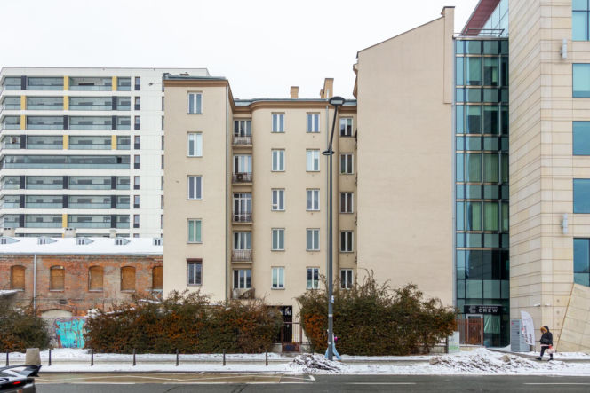 Rejon ulicy Prostej 70 w Warszawie