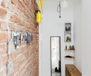 Przedpokój w stylu industrialnym