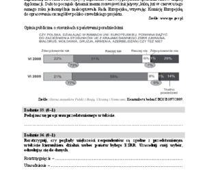 Matura rozszerzona WOS 15