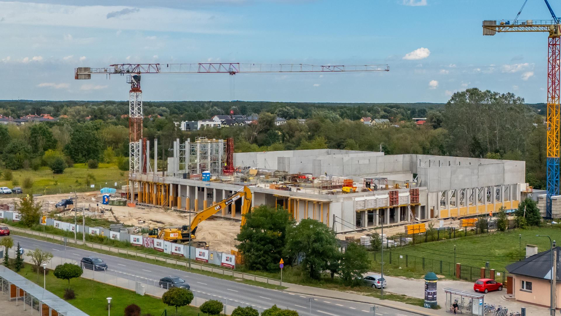 Budowa kompleksu basenowego na Białołęce