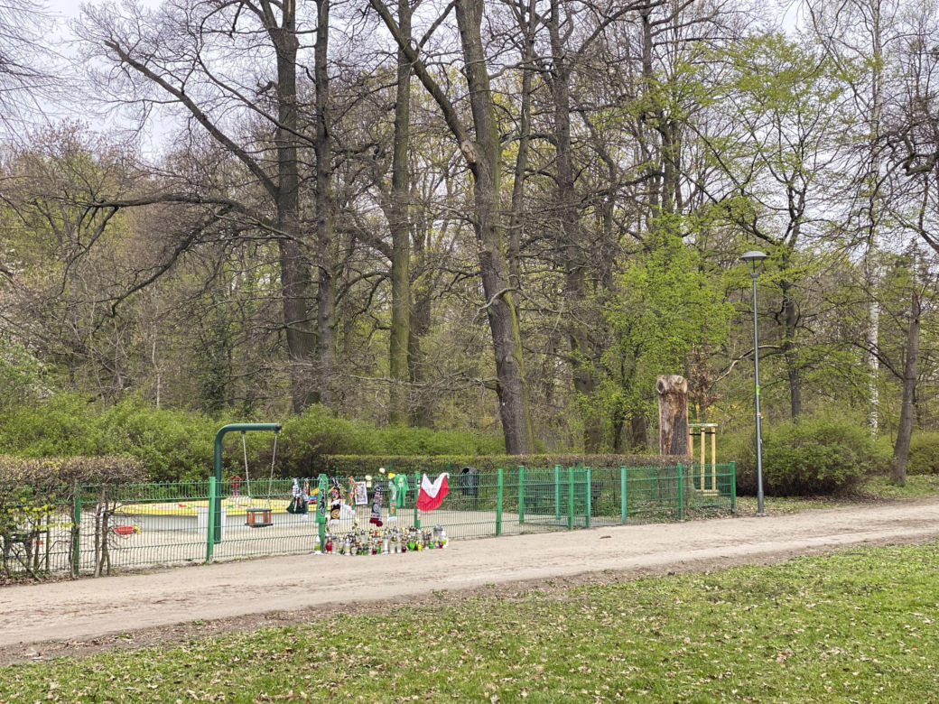 Śmierć Jacka Magiery. Znicze pod parkiem Grabiszyńskim